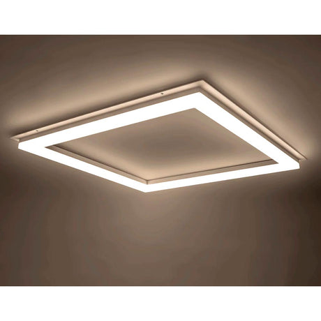 LUMINARIO TIPO MARCO EMPOTRAR COLGAR LED BLANCO 36W BLANCO CALIDO/BLANCO NEUTRO 120 COMPATIBLE CON PANEL PLAFON RETICULAR 85-265V IP20 ILUMILEDS