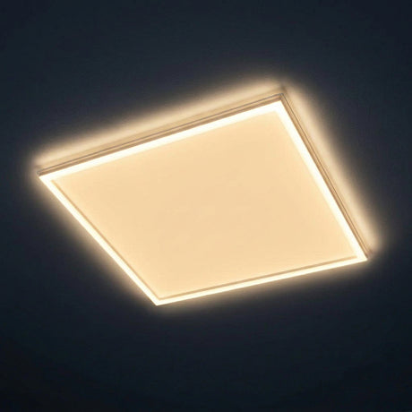 LUMINARIO T/MARCO EMP. O COLGAR LED 48W/85-265VCA. BCO. ALUM. PANEL PLAFON RETICULAR IP20 MARCO606048WW