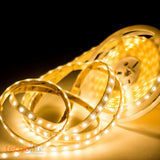 TIRA FLEXIBLE DE LED 5050 SMD 127V IP45 LUZ CALIDA MLED-60-IP45-5050-127V-CD/BC