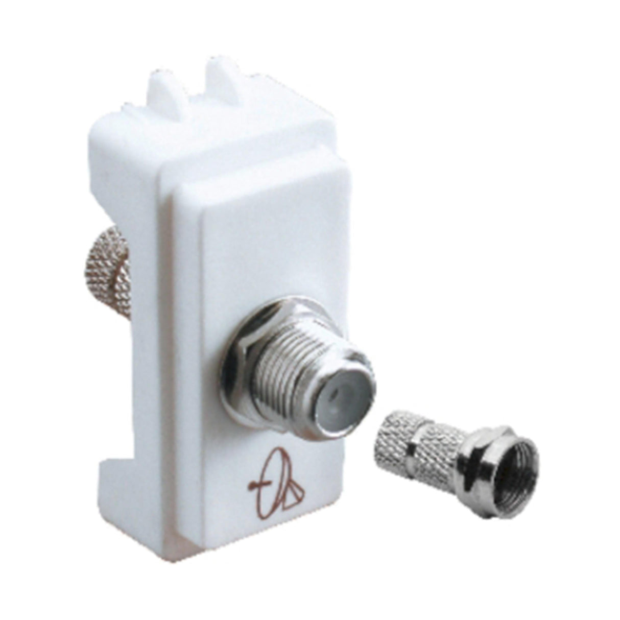 MODULO COAXIAL SCHNEIDER ELECTRIC GEN BLANCO
