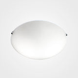 PLAFON DUO 30CMS. VIDRIO MATE E26 *** OFRECER MX-PF3001 ***