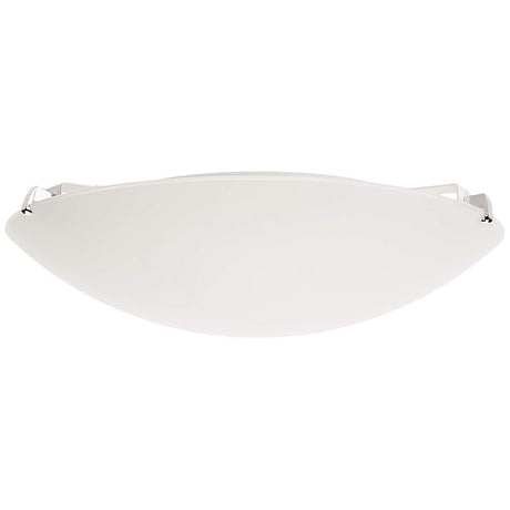 PLAFON DUO 30CMS. VIDRIO MATE E26 *** OFRECER MX-PF3001 ***