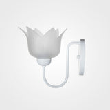 LUMINARIO PARED 60W. E26 BCO. MATE