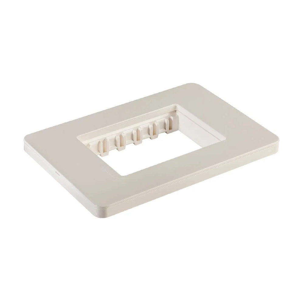 PLACA ESTEVEZ UNNO 3 MÓDULOS BLANCO CHASIS BLANCO