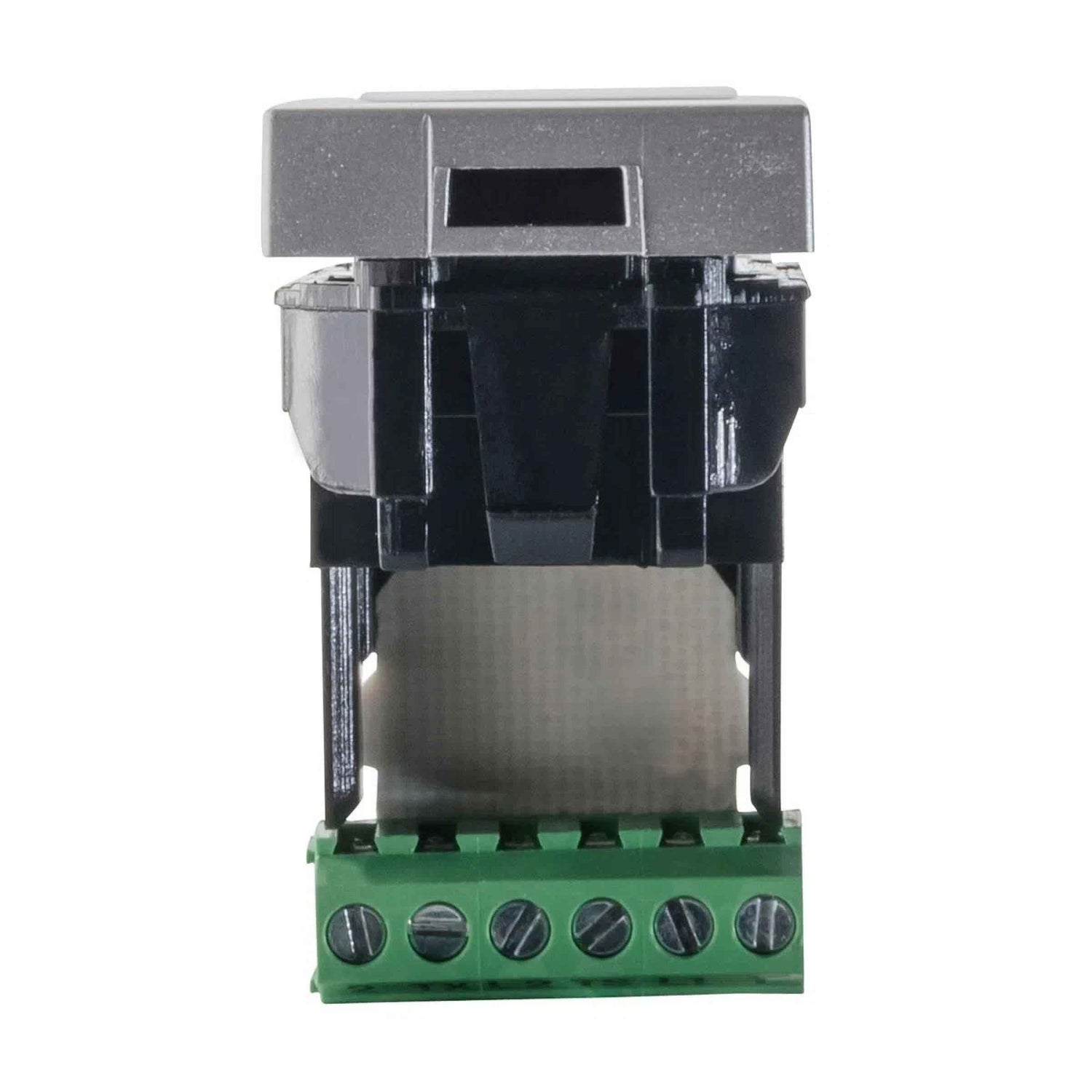 TOMA TELEFÓNICA ESTEVEZ ZENIT 1 MÓDULO DE 6 HILOS RJ11 PLATA