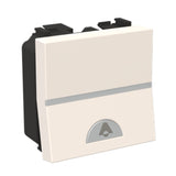 BOTON TIMBRE CAMPANA DE 2 MOD. BLANCO MCA ESTEVEZ