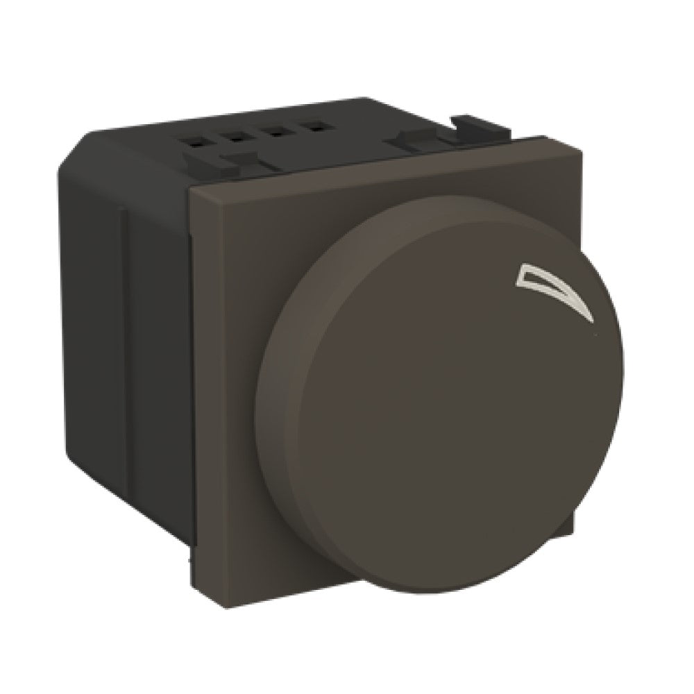 DIMMER GIRATORIO LED 2 MOD. ANTRACITA 50W ESTEVEZ ***HAE2025***