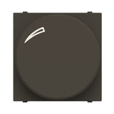 DIMMER GIRATORIO LED 2 MOD. ANTRACITA 50W ESTEVEZ ***HAE2025***
