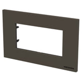 PLACA ESTEVEZ ZENIT 4 MÓDULOS ANTRACITA