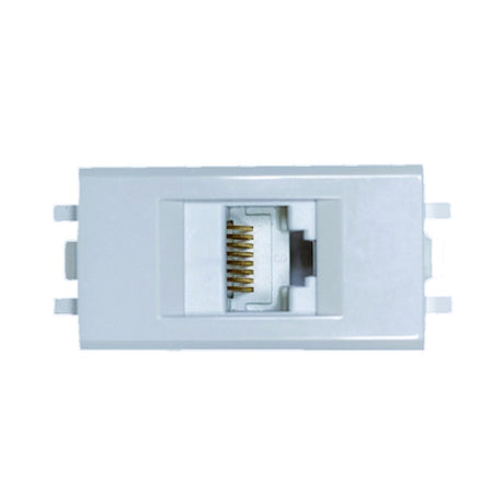 TOMA TELEFONICA P/4 HILOS 1 MOD. BLANCO POLAR N4117-BP STEP NIESSEN