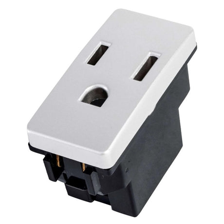 CONTACTO 2P+T 1 MOD. BLANCO POLAR N4128-BP STEP NIESSEN