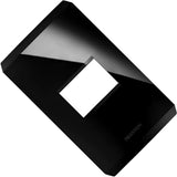 PLACA 1 VENTANA NEGRO PIANO N4371-NP STEP NIESSEN