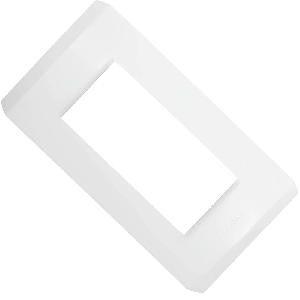 PLACA 3 VENTANAS BLANCO POLAR N4373-BP STEP NIESSEN