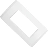 PLACA 3 VENTANAS BLANCO POLAR N4373-BP STEP NIESSEN
