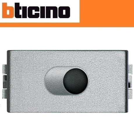 MODULO CON SALIDA PARA CABLE 1 MODULO PLATEADO NT4953 LIVING Y LIGHT