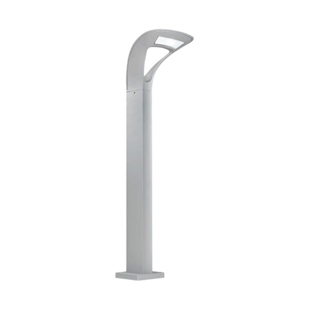 LUMINARIO LED SOBREPONER PISO 18W/127-220V. ANDAR GRIS 3000K LUZ CALIDA CONSTRULITA