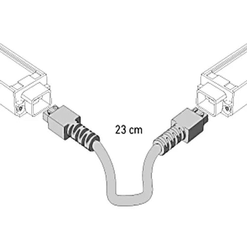 CABLE CONECTOR HORIZONTAL DOBLE ELECTROMAG