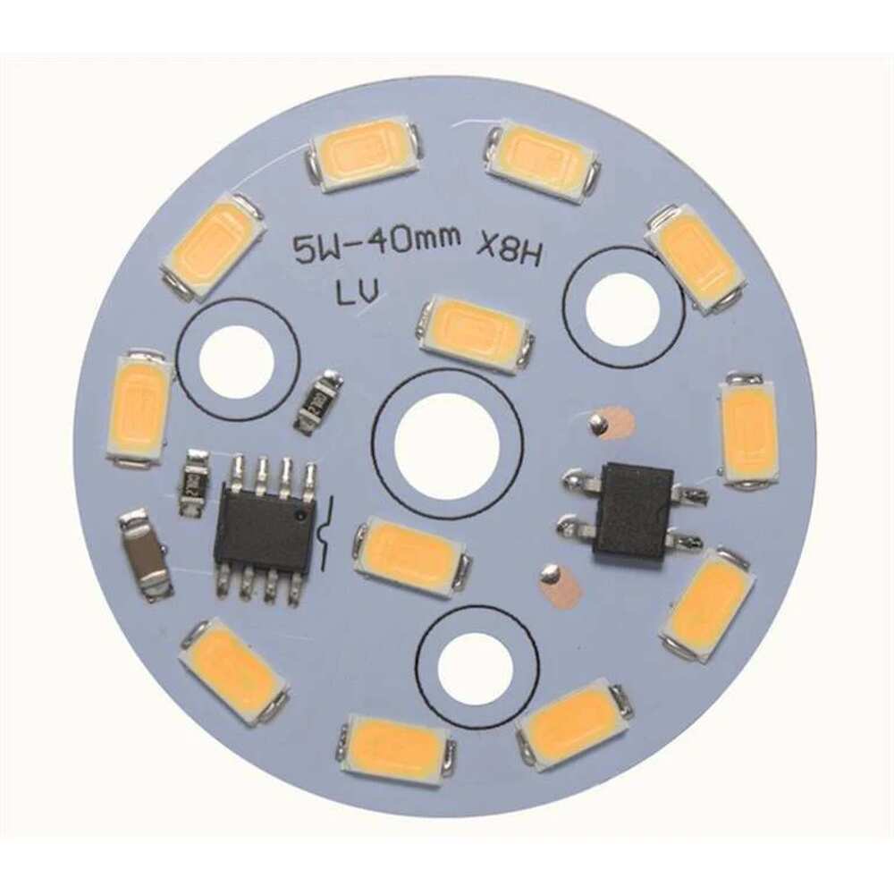 Lámpara tipo pastilla redondo LED – Lumi Material Electrico