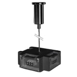 CONECTOR ESCUADRA 90 BL FLAT NEGRO MCA ELECTROMAG