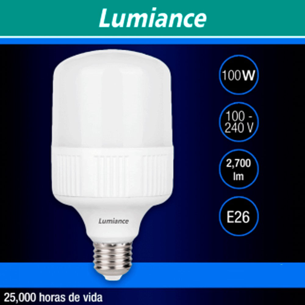 TOLEDO HIGH WATTAGE 100W T140 E39 6500K 100-277V LM9000 25000HRS *** OFRECER LED06/100W ***