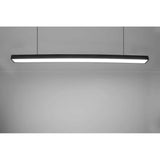 LUMINARIO LED 4100K 36 W OPTICA  120 RECTANGULAR  COLGAR ALUMINIO  ACABADO NEGRO  85-265V IP 20 ILUMILEDS