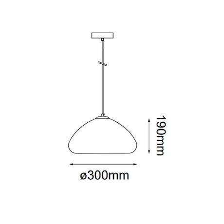 LUMINARIO COLGANTE DE CRISTAL TIPO NUBE COLOR BRONCE 40W  E26 SIN FOCO 300M  MCA QUOR