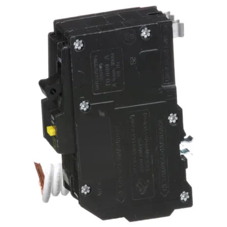 INTERRUPTOR TERMOMAGNETICO QO220GFI 2X20A ENCHUFABLE 10KA 120V 6MA GFI PGTAIL SCHNEIDER ELECTRIC