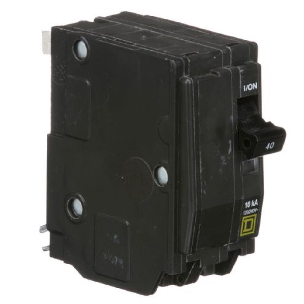 INTERRUPTOR TERMOMAGNETICO QO240 2X40A ENCHUFABLE 10KA 120-240V SCHNEIDER ELECTRIC *** OFRECER BTN2/40 ***