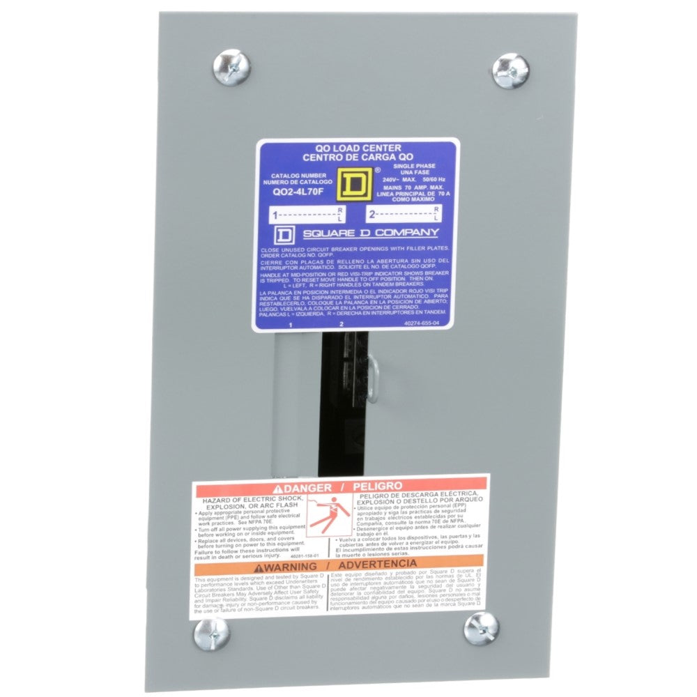 C. CARGA 1F-3H QO24L70F 2P/70A. ZAP. PRINC. EMPOTRAR SQD. *** OFRECER CCE-2-100 O MEX:D02ML2070F ***