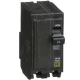 INTERRUPTOR TERMOMAGNETICO QO250 2X50A ENCHUFABLE 10KA 120-240V SCHNEIDER ELECTRIC *** OFRECER BTN2/50 ***