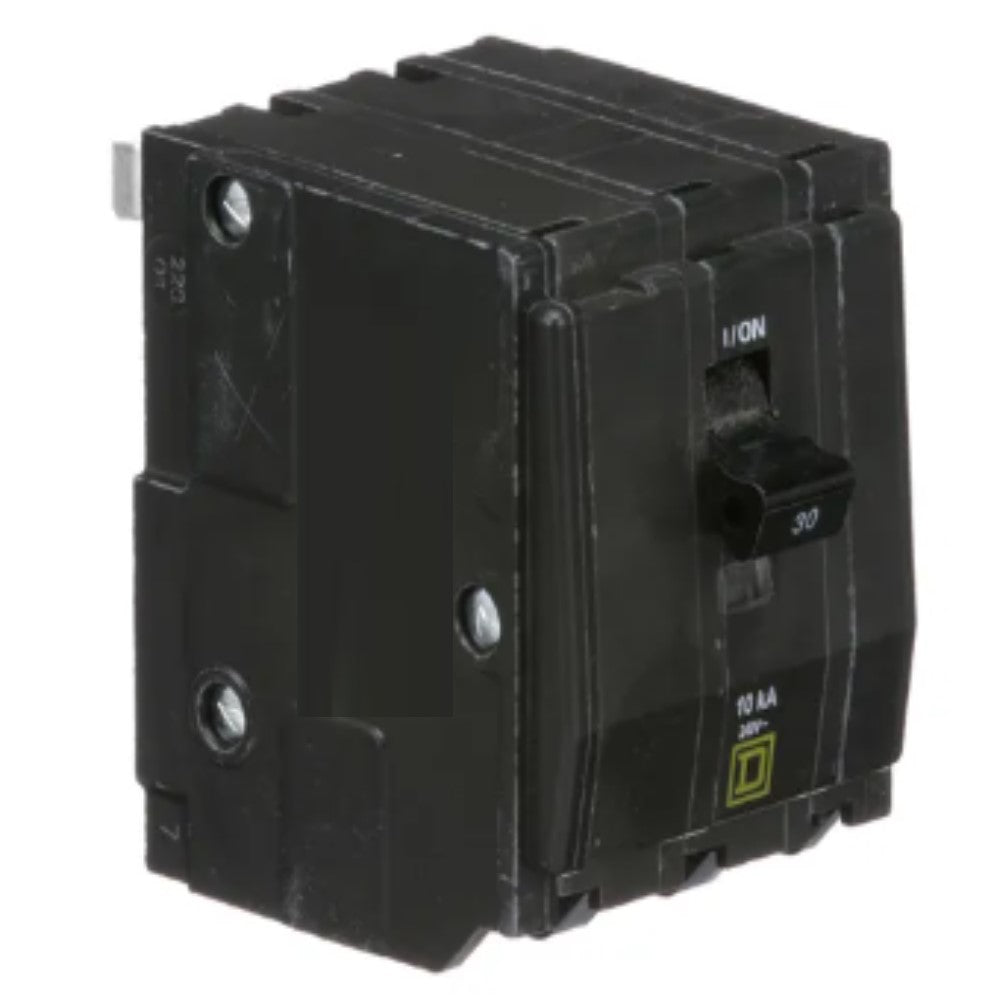 INTERRUPTOR TERMOMAGNETICO QO330 3X30A ENCHUFABLE 10KA 120-240V SCHNEIDER ELECTRIC *** OFRECER BTN3/30 ***