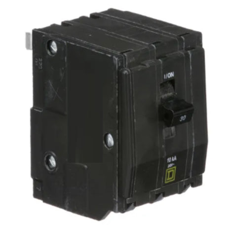 INTERRUPTOR TERMOMAGNETICO QO330 3X30A ENCHUFABLE 10KA 120-240V SCHNEIDER ELECTRIC *** OFRECER BTN3/30 ***