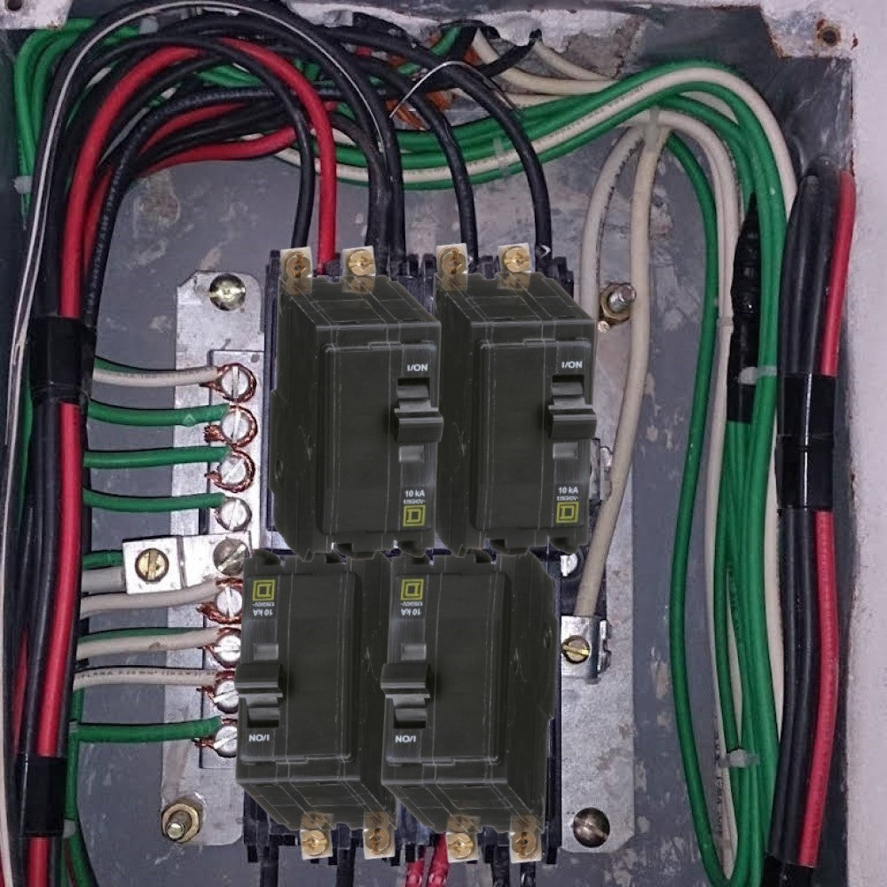 INTERRUPTOR TERMOMAGNETICO QOB230 2X30A ATORNILLABLE 10KA 120-240V SCHNEIDER ELECTRIC *** OFRECER BTN2/30B ***