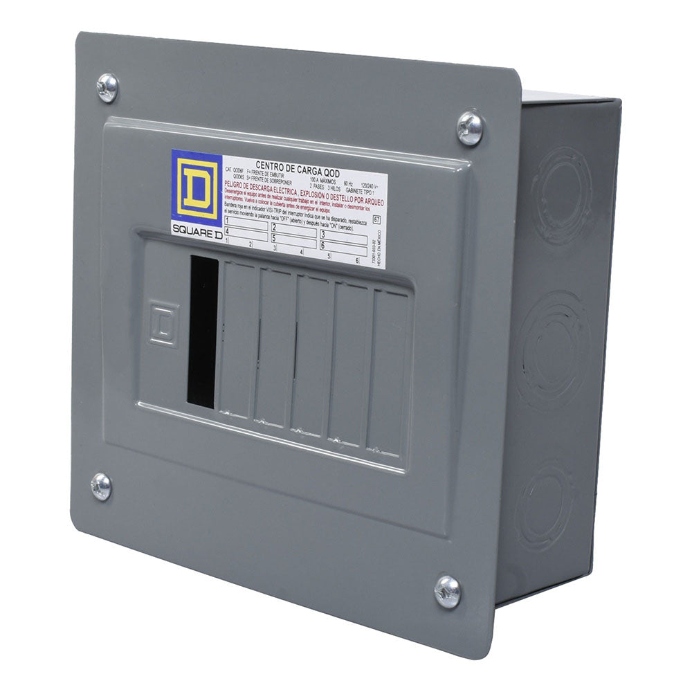 C.DE CARGA 6P./100A.QOD6F EMPOTRAR SQUARE D *** OFRECER BTN/8EN ***