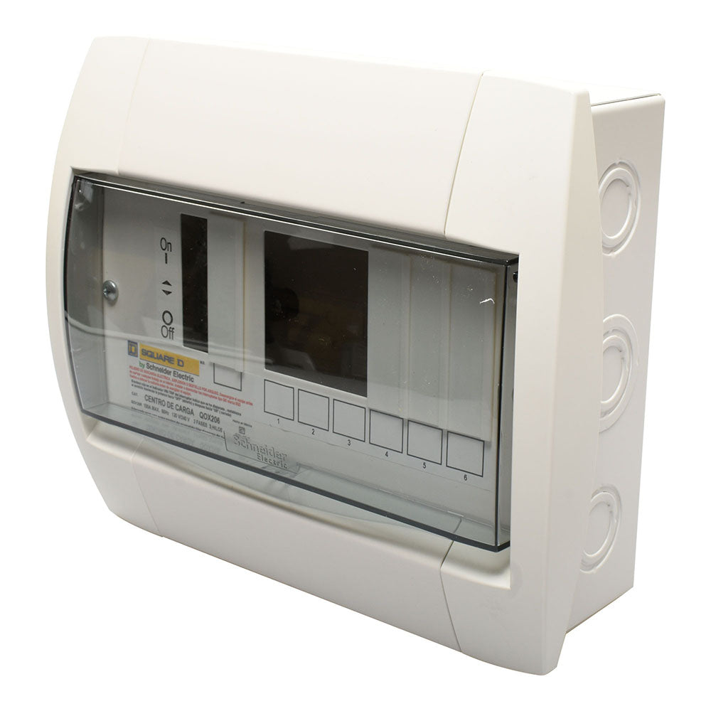 CENTRO DE CARGA QOX 2+6 ZAP. PRINC. QOX206 *** OFRECER E215P6BNK ***