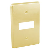 PLACA DE ALUMINIO DORADO 1 MODULO CON CHASIS WD3361 ROYER