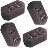 CONTACTO DUPLEX SENCILLO 15A/127V. CAFE WD0190