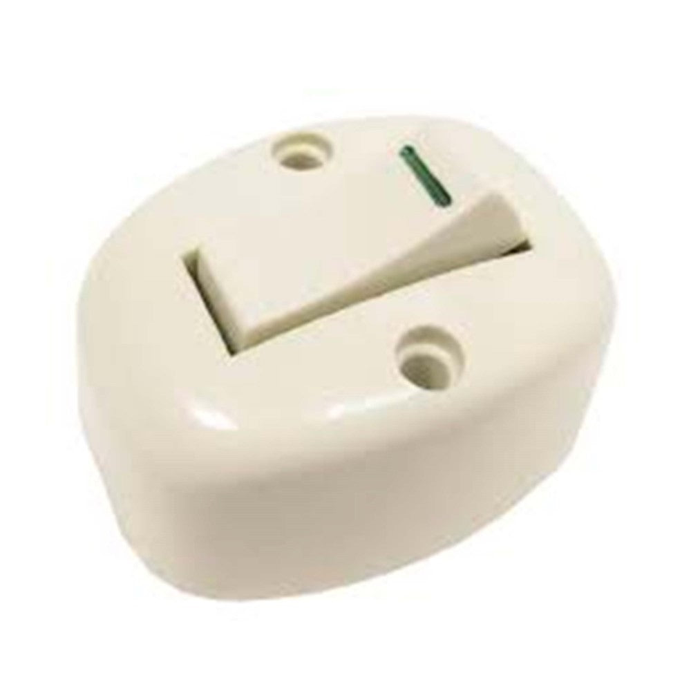 APAGADOR VISIBLE OVAL MARFIL WD0221 ROYER *** OFRECER 46004 ***