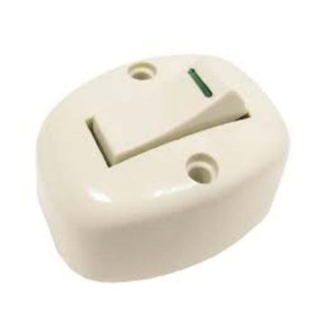 APAGADOR VISIBLE OVAL MARFIL WD0221 ROYER