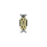 RECEPTACULO DUPLEX 20A/125V. 2P-3H M5350M NEMA 5-20 MARFIL ARROW HART *** OFRECER CR20-I O CR20I ***