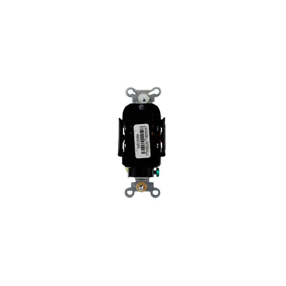 RECEPTACULO DUPLEX 20A/125V. 2P-3H M5350M NEMA 5-20 MARFIL ARROW HART *** OFRECER CR20-I O CR20I ***