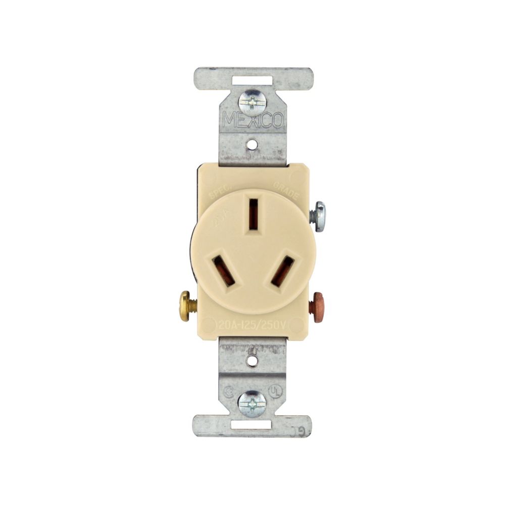 RECEPTACULO SENC. 20A/125-250V. NEMA 10-20R 805V-BOX ARROW HART