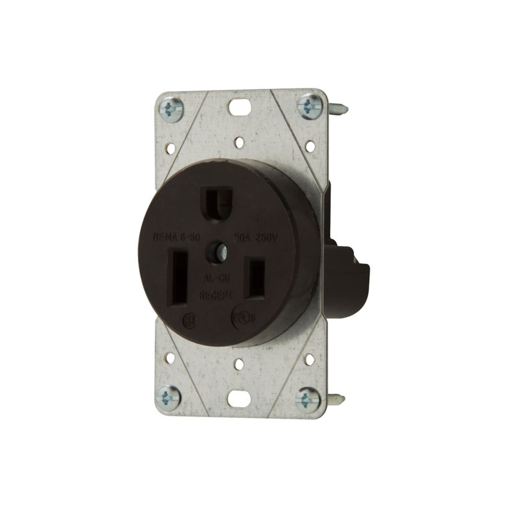 RECEPT.SENC. 50A/250V. 5709N INST. OCULTA 2F-3H NEMA 6-50 A.H.