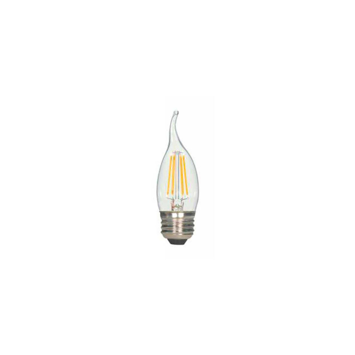 BOMBILLA ARANA 4.5W CLARO DIMEABLE 5000K E26 CA10 EFC/LED/5K/CL/120V/2CD ***BLISTER 2 PZAS***