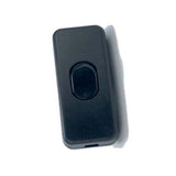 APAGADOR DE PASO RECTANGULAR 6A 125V NEGRO
