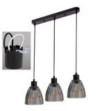 PORTALAMPARA CON HERRAJE PARA TORNILLO (ESCUADRA) NEGRO 660W/125V.