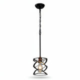 LUMINARIA COLGANTE NEGRO/ANTIQUE 1 X 40 W BIZANTI