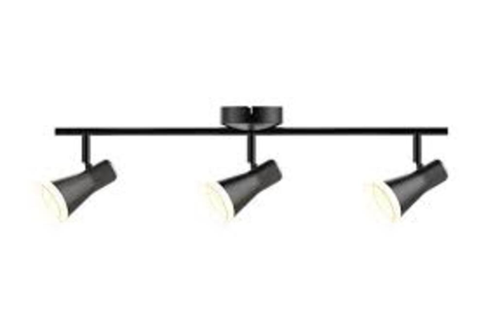 LUMINARIA LED SPOT COLOR NEGRO/COBRE 3 X 4 W CLOE