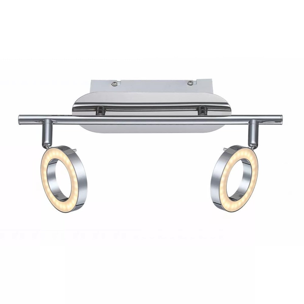 PARED ANILLOS LED ACABADO SATIN 2 X 5 W