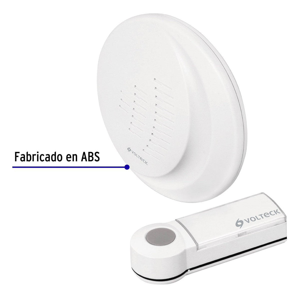 TIMBRE INALAMBRICO DE PILAS 1 CONTROL 36 TONOS 150MTS. ALCANCE *** REQUIERE 3 PILAS AA NO INCLUIDAS *** TIMI-100 46630 TRUPER